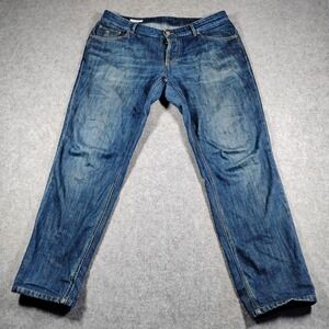 Brunello Cucinelli Mens Traditional Fit Blue Denim Jeans Made in Italy 54 US 36